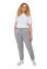 Picture of Organic Cotton Mid-Weight Sweatpants-Grey Melange