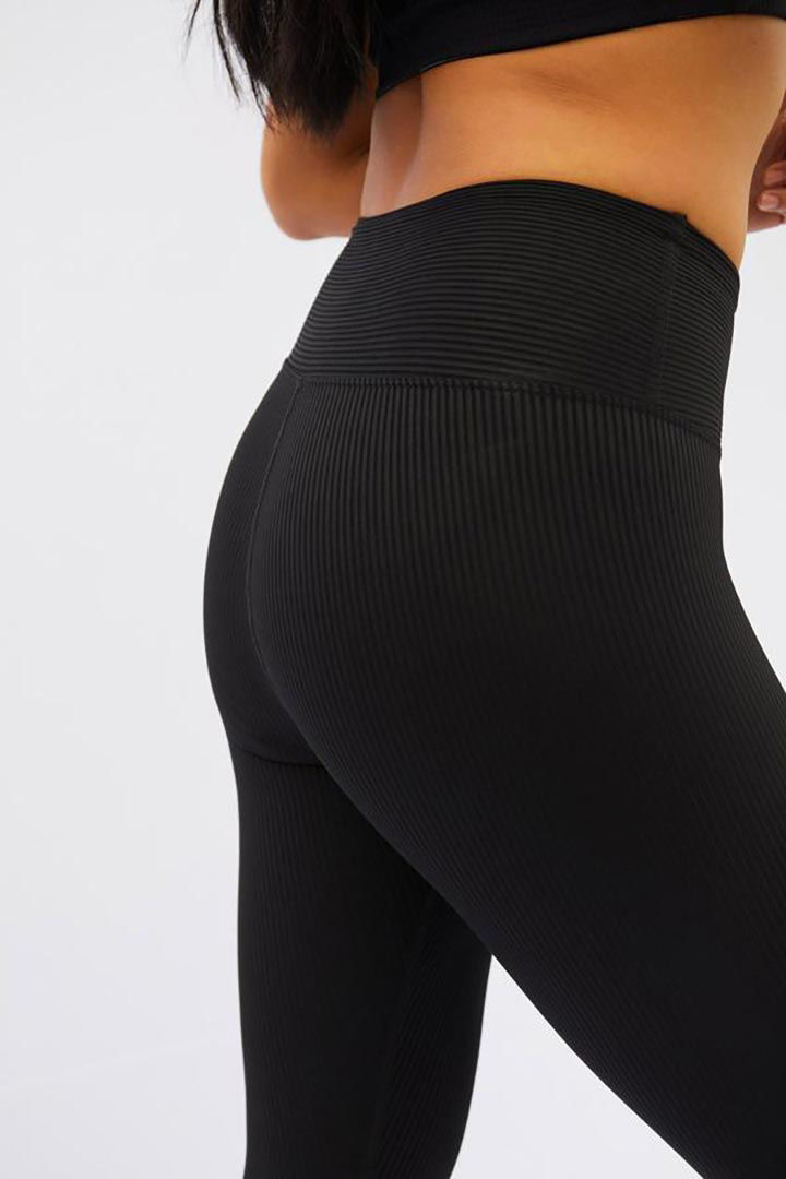 Picture of Ribbed High High Legging-Black