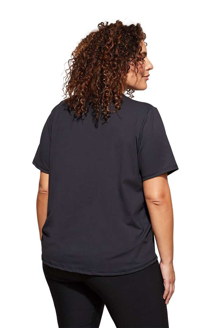 Picture of Cotton Crew Tee Plus Size-Navy