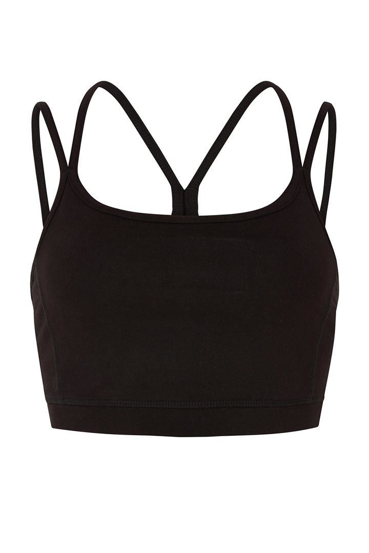 Picture of Yoga Y-back Crop Top-Black