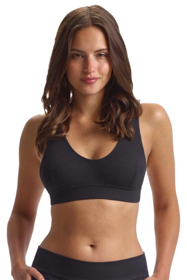 Picture of Luxury Rib Bralette - Black