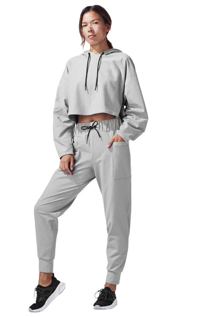 Picture of Mysa-Crop-Hoodie-Grey