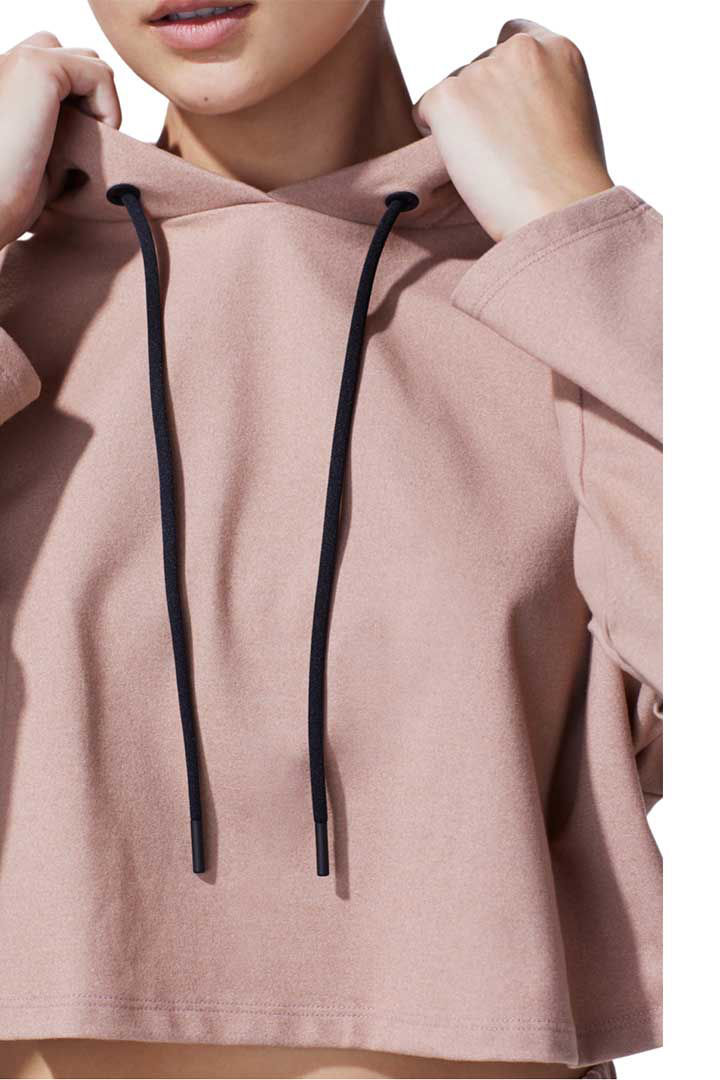 Picture of Mysa Crop Hoodie-Pink