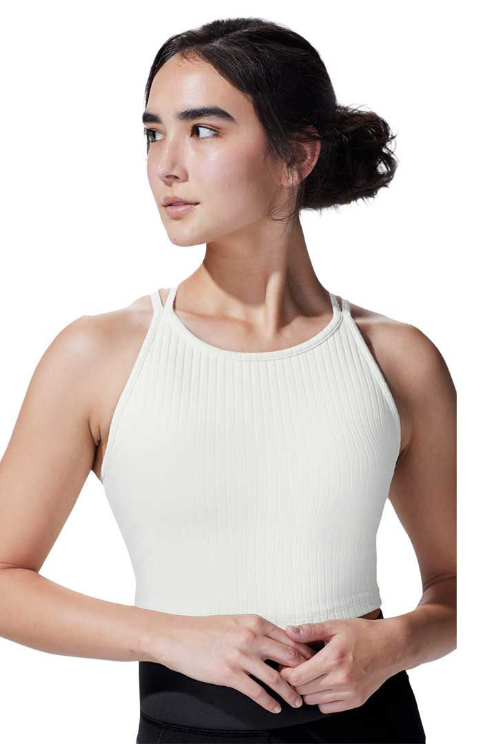 Picture of Reflex Crop Top-Ivory