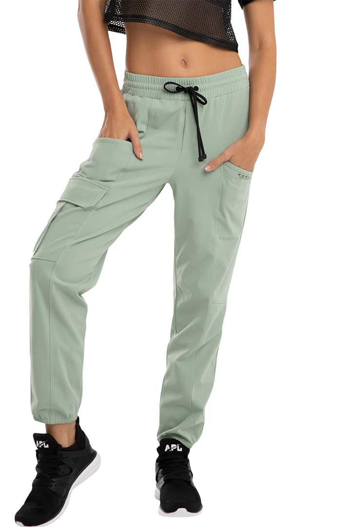 Picture of Hypnos Black out Pants-Green sage