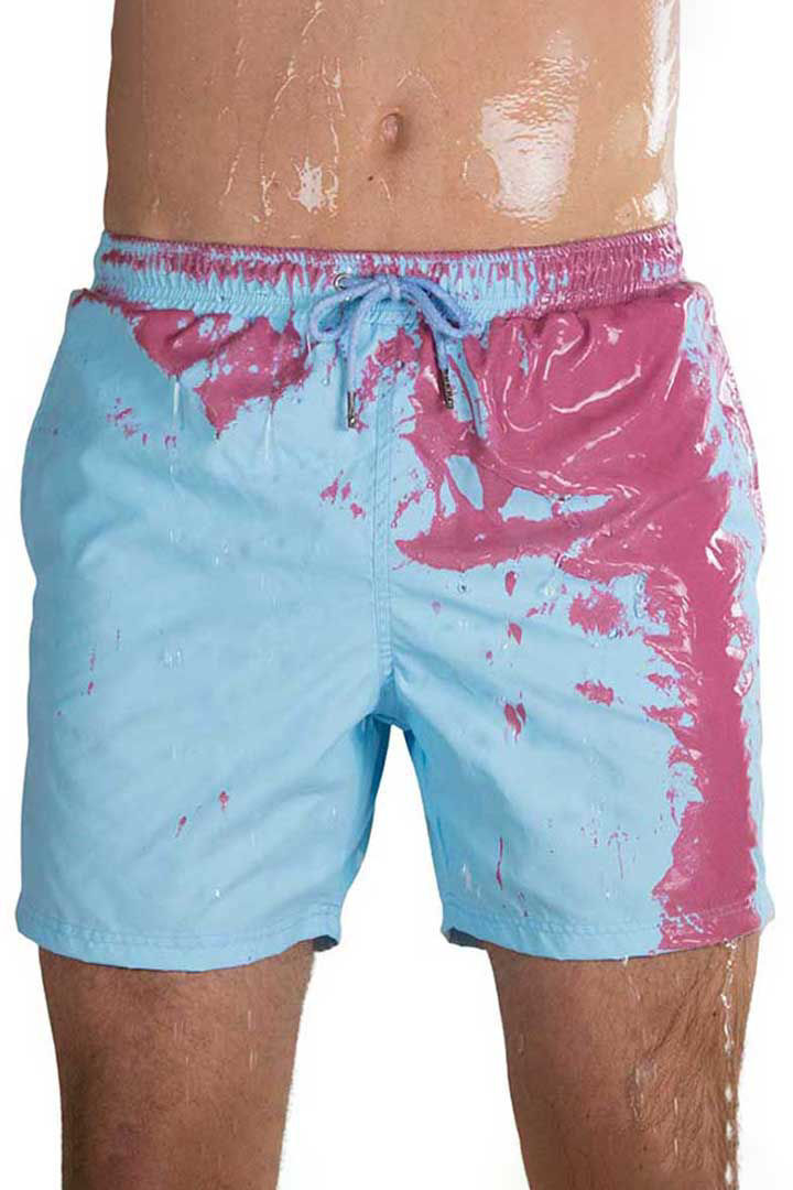 Picture of Sea'Sons Swim Short-Cherry Blue