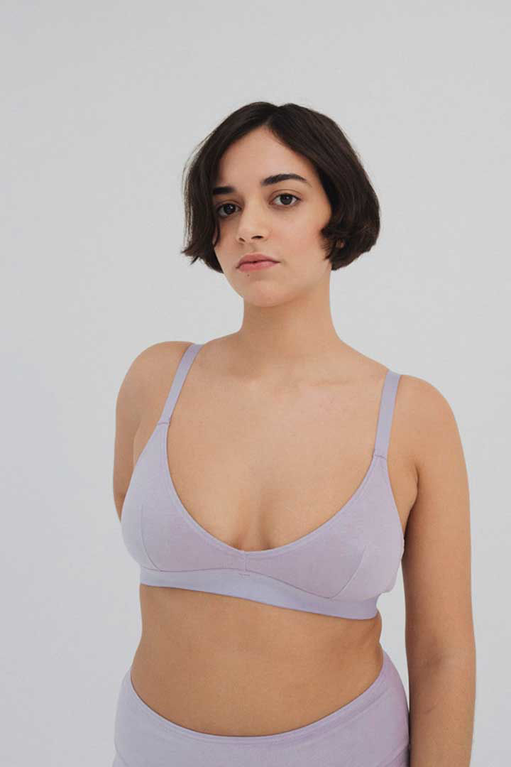 Picture of Basic Bra-Lilac