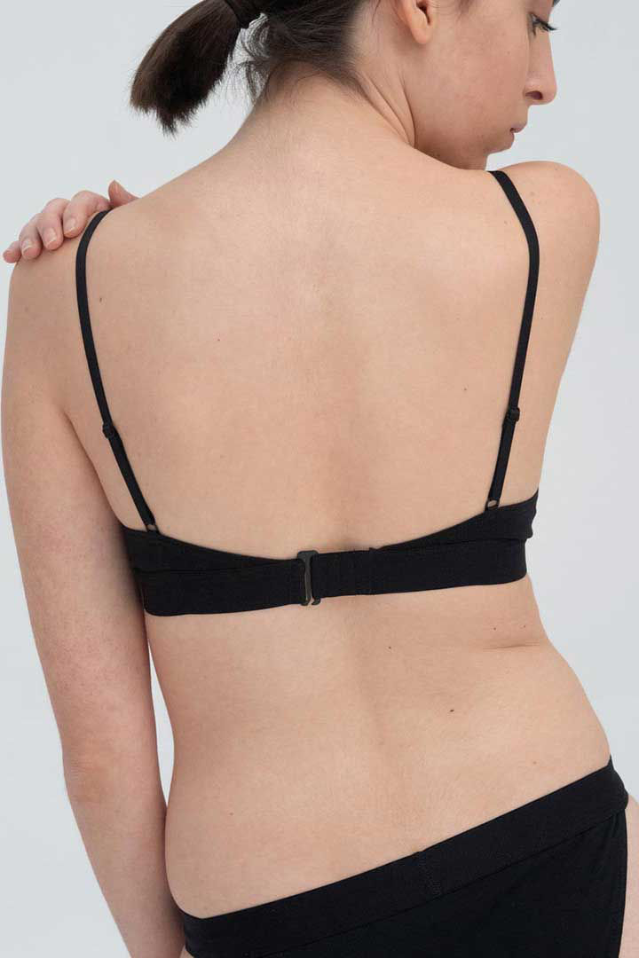 Picture of Triangle Bra-Black