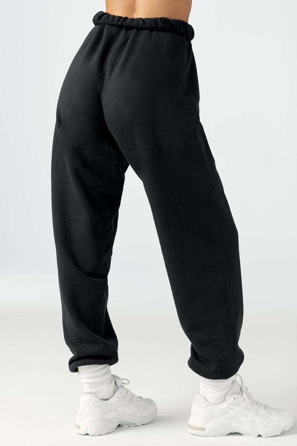 Picture of Oversized Jogger-Black French Terry