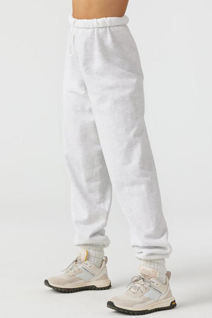 Picture of Oversized Jogger-Pearl Grey French Terry