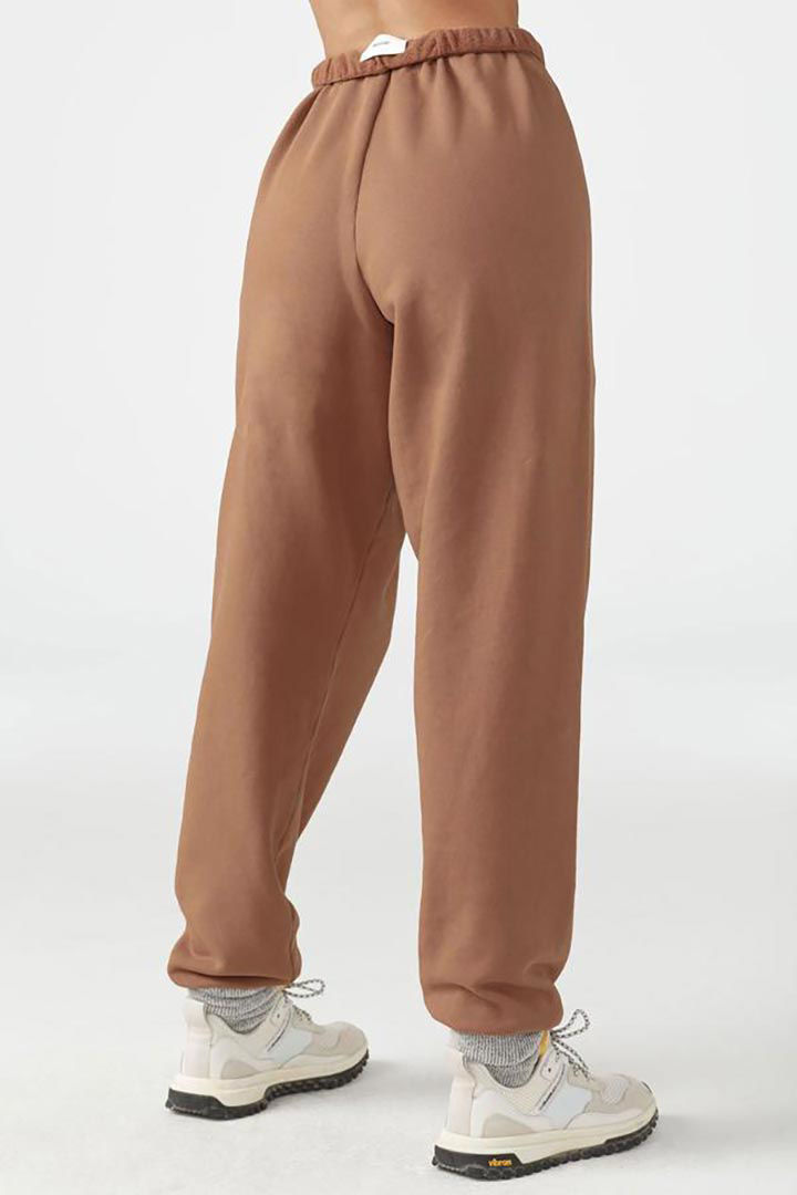 Picture of Oversized Jogger-Terracotta French Terry