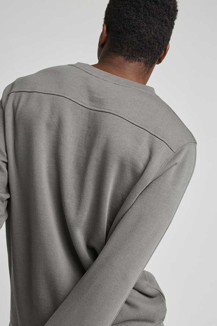 Picture of Recycled Fleece Sweatshirt-Gunmetal