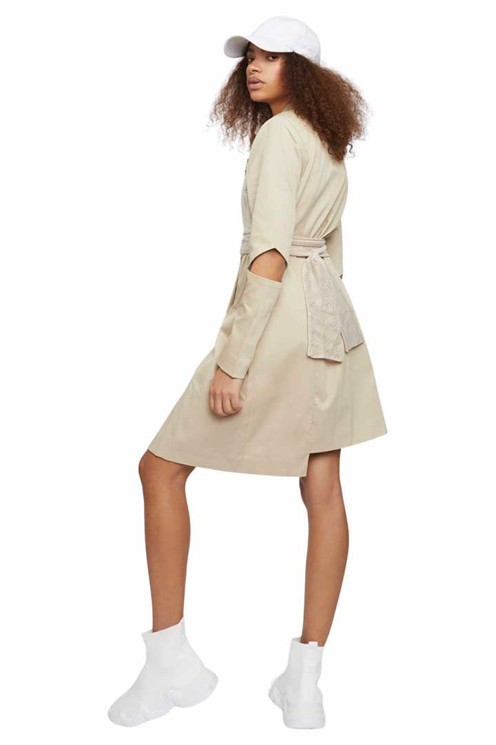 Picture of The "Back - Up" Sport Wrap Blazer Dress - Nude