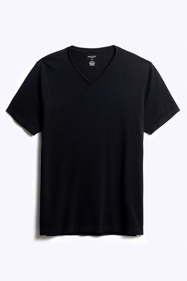 Picture of Atlas V Neck-Black