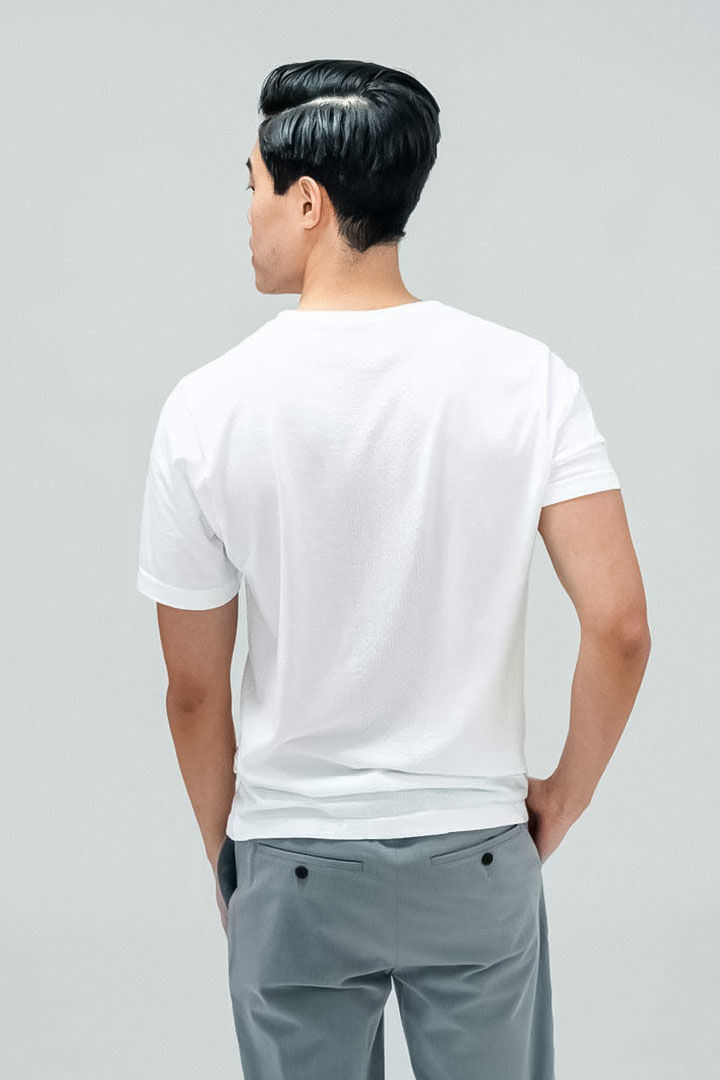 Picture of Atlas V Neck-White