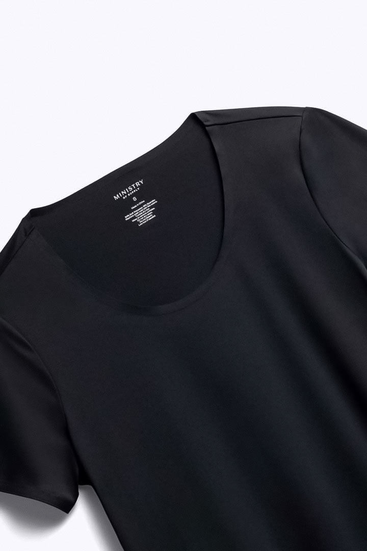 Picture of Luxe Touch Tee-Black