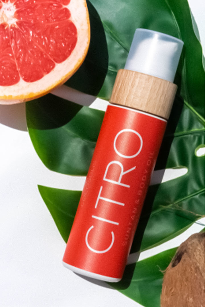 Picture of Citro Suntan & Body Oil-Citrus Fruits Aroma