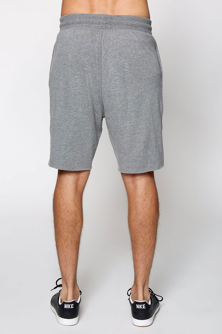 Picture of Fleece Short-Heather Grey