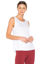 Picture of Touche White Tank Top-Touche White
