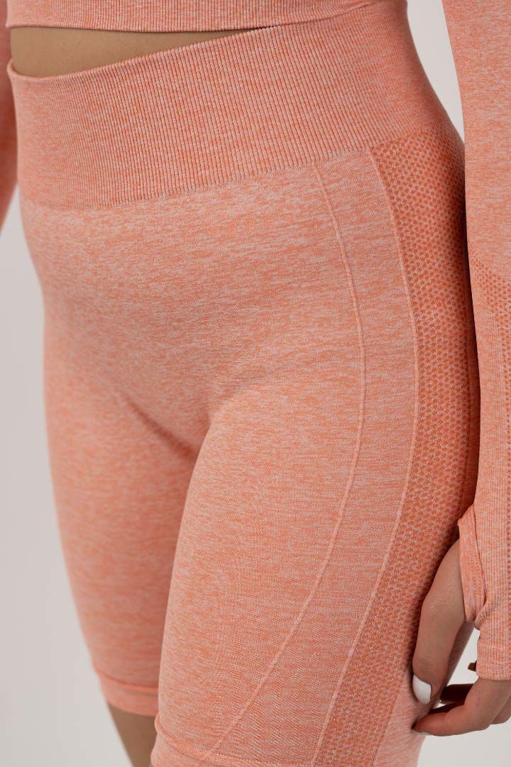 Picture of Peppy 02 Seamless Shorts-Coral