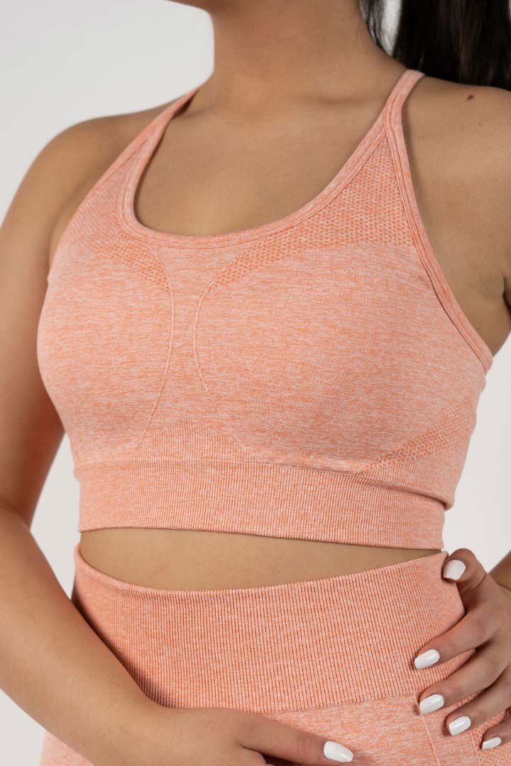 Picture of Peppy 02 Seamless Sports Bra-Coral