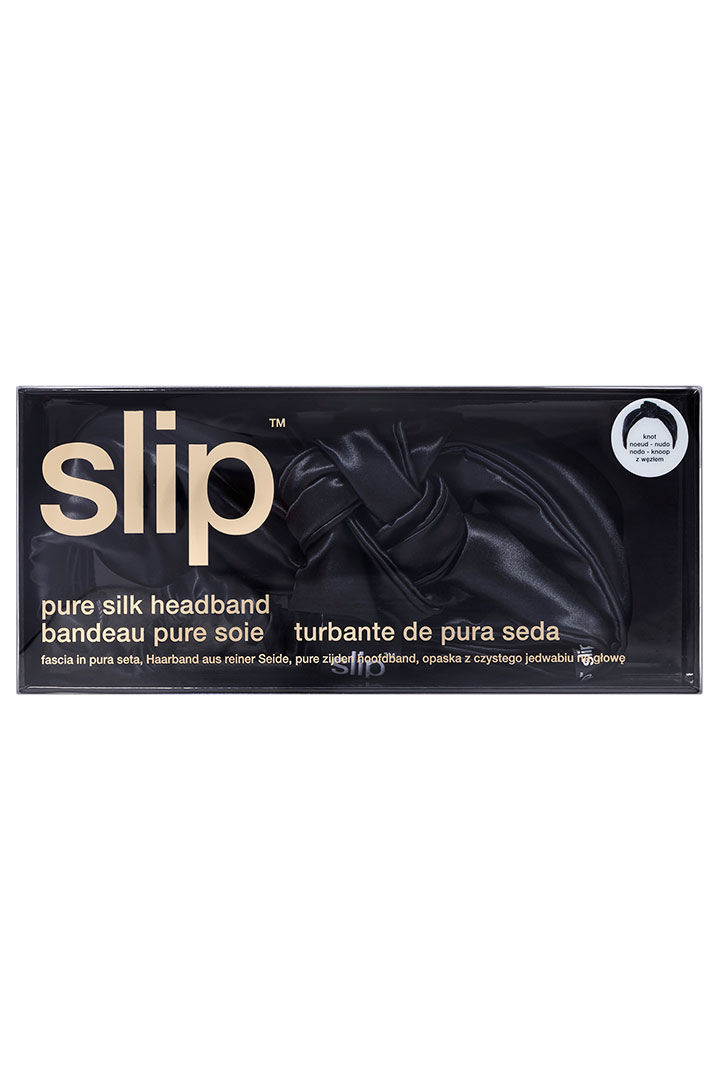 Picture of Silk Headband-Black