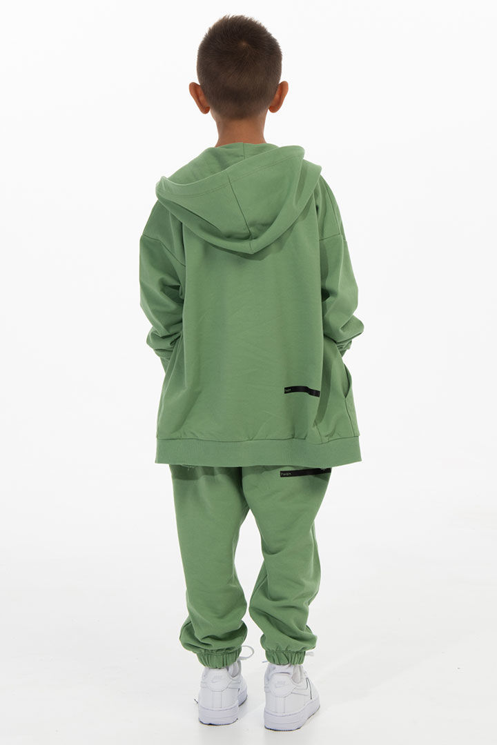 Picture of Kids Lightweight Hoodie-Green