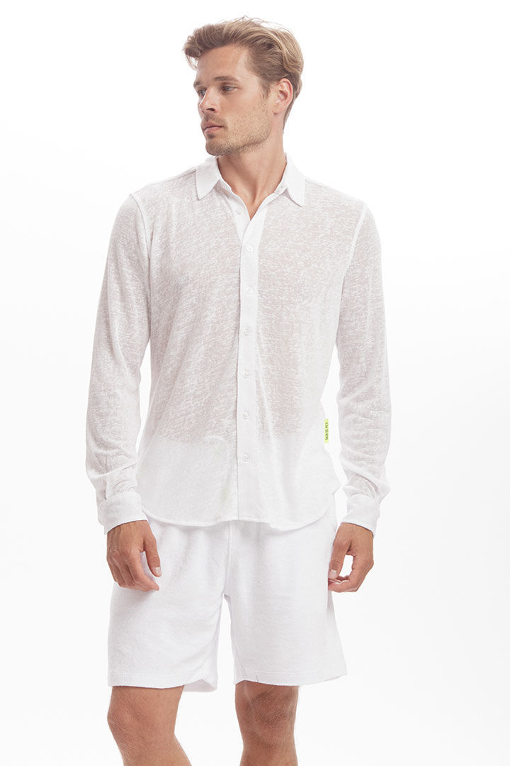 Picture of Linen Shirt-White