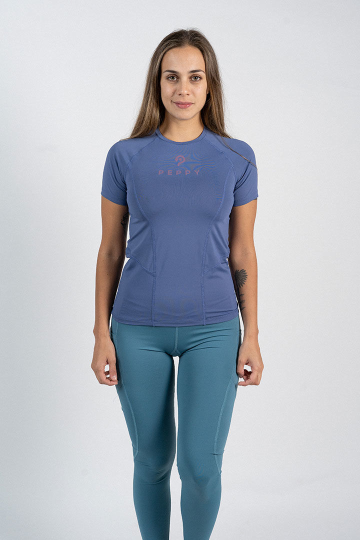 Picture of Peppy Short Sleeve Tee- Corsican Blue