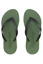 Picture of Mens Regular Flip Flops-Green