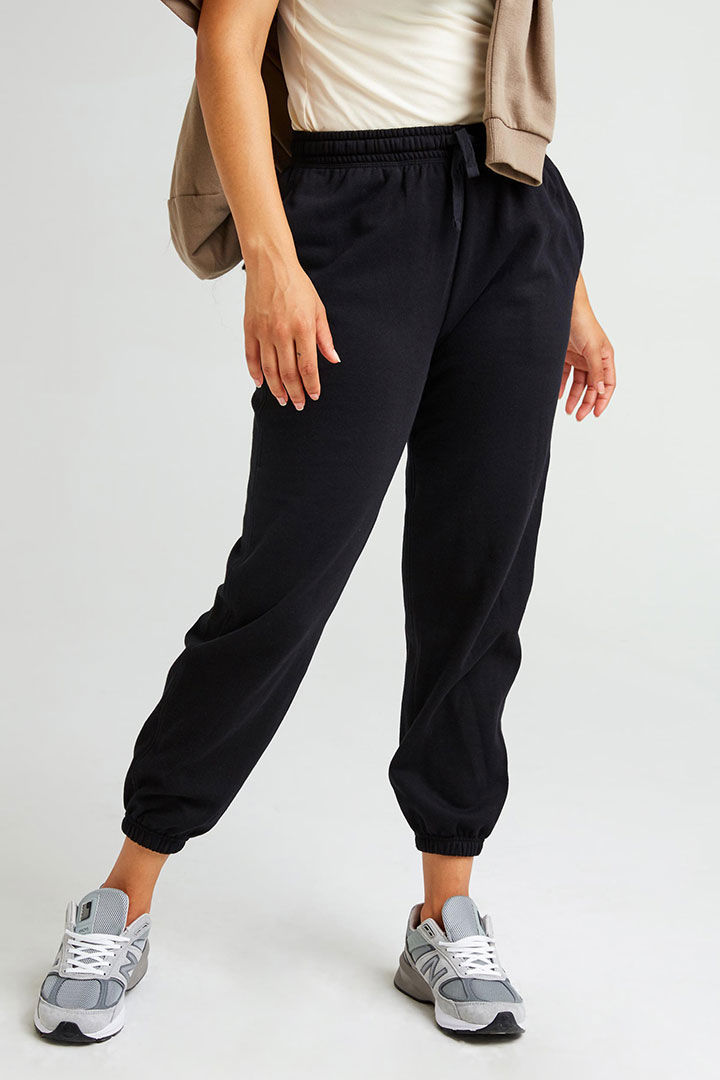 Picture of Recycled Fleece Classic Sweatpant-Black