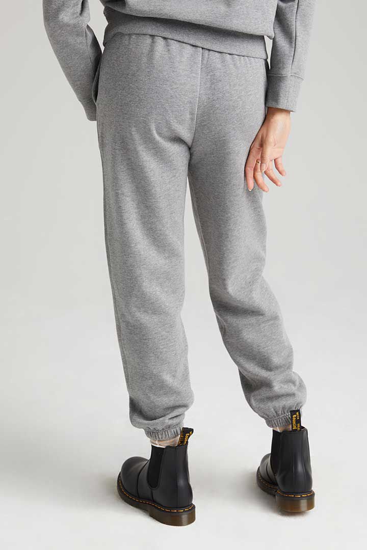 Picture of Recycled Fleece Classic Sweatpant-Heather Grey