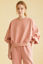 Picture of Lexi Brushed Oversized Sweatshirt-Peach