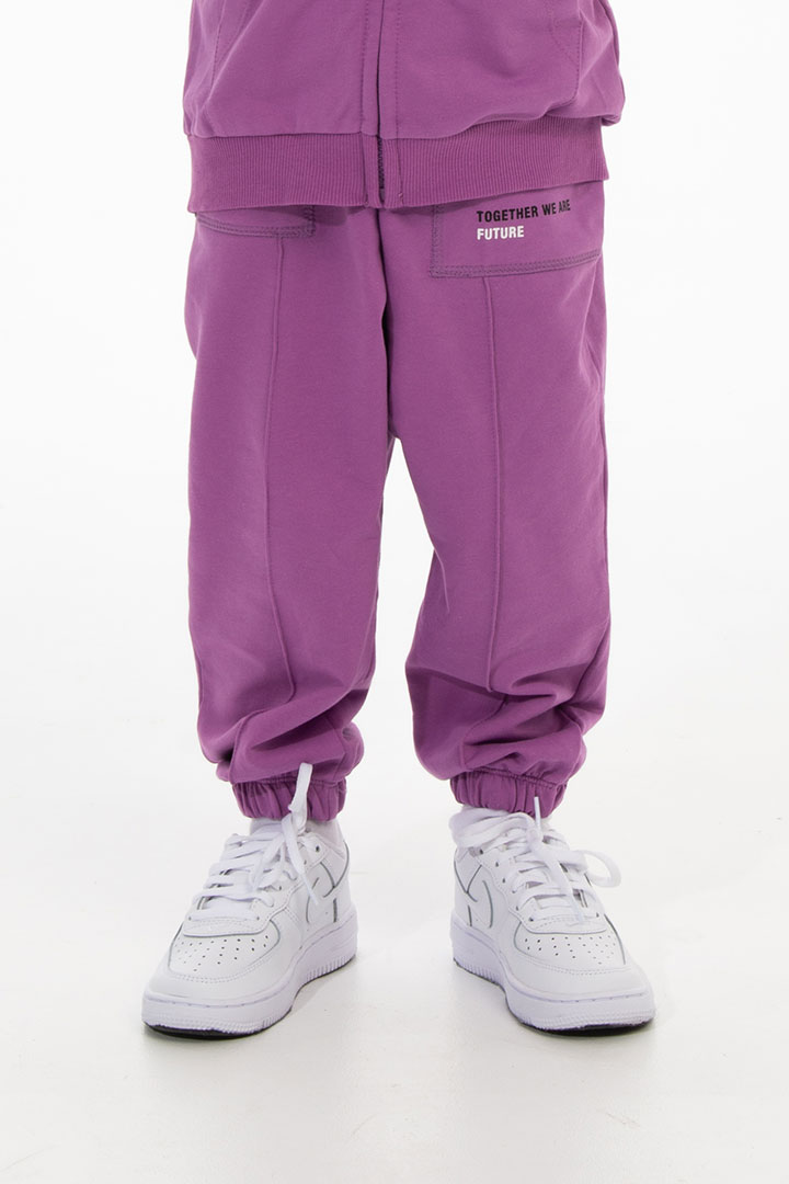 Picture of Kids Lightweight Sweatpants-Purple