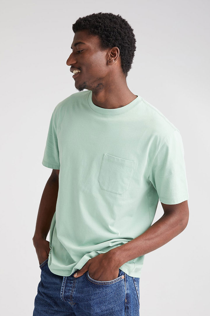 Picture of Pima Pocket Tee-Green