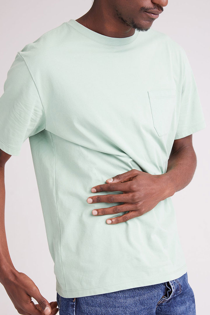 Picture of Pima Pocket Tee-Green