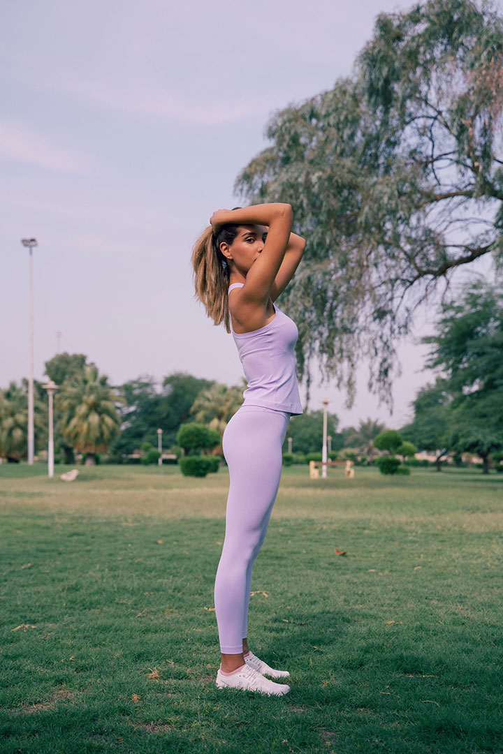 Picture of Lilac Leggings-Purple