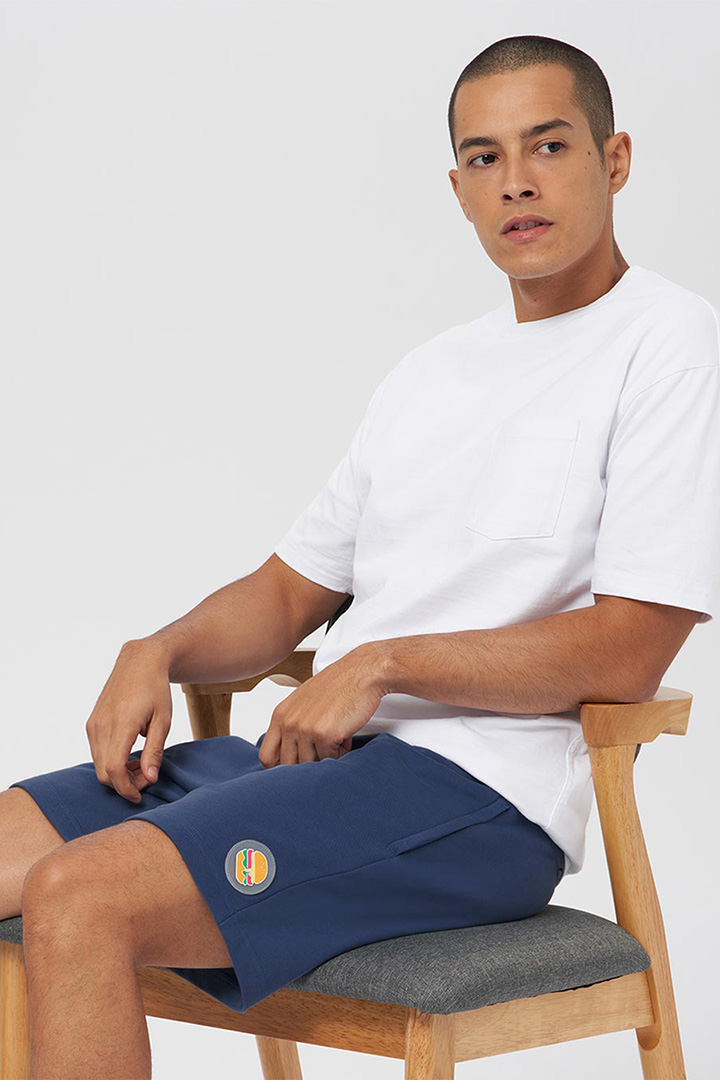 Picture of Burger Lounge Shorts-Navy