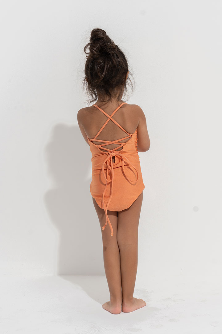 Picture of Kids Swimsuit-Orange