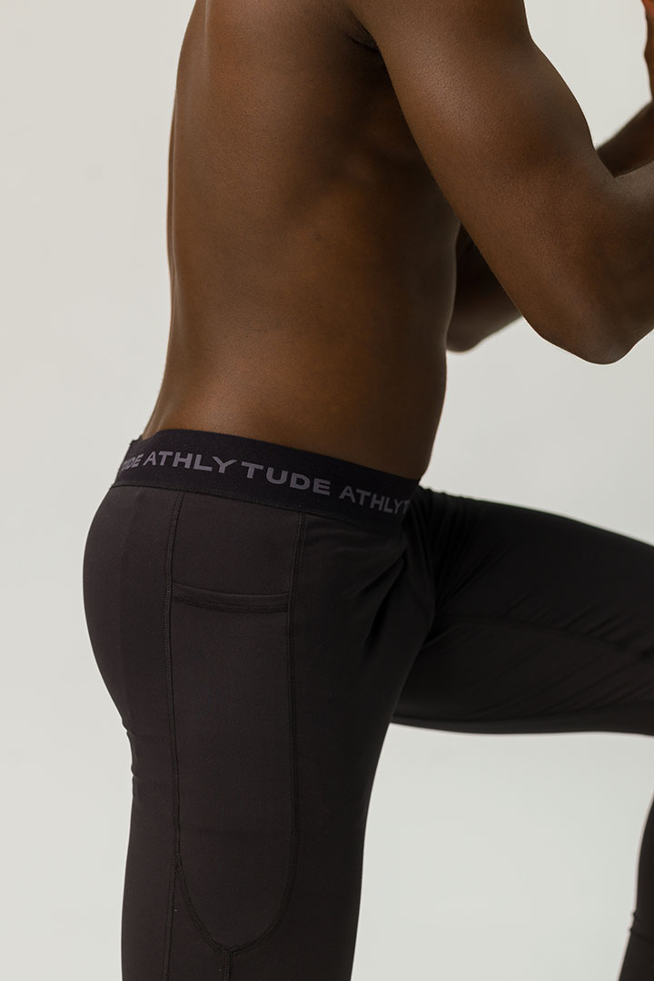 Picture of Compression Tights-Black