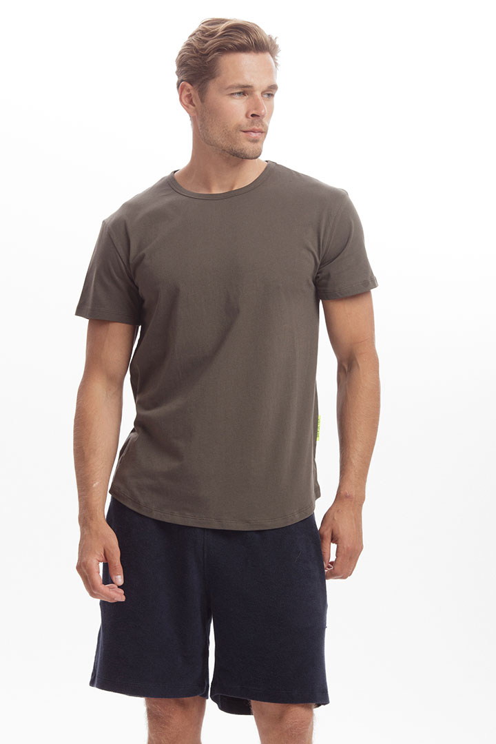 Picture of Big Bunny Cotton T-Shirt-Khaki