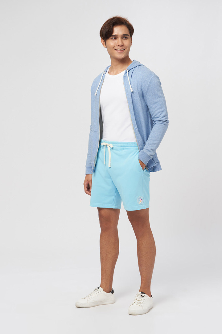 Picture of Soft Serve Lounge Shorts-Blue