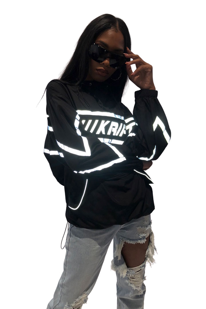 Picture of Racer Reflective Sweater-Black