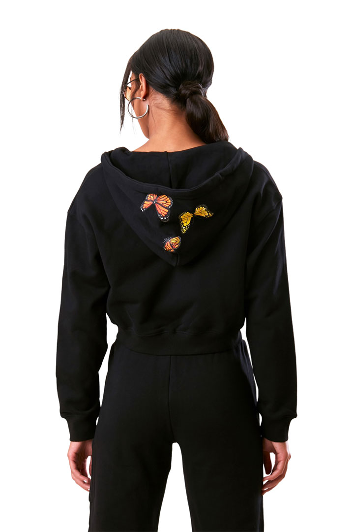 Picture of Monarchy Butterfly jacket-Black