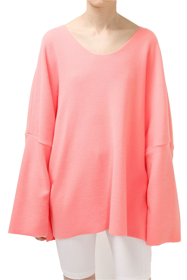 Picture of Anna Over Sized Knit Top - Pink