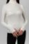 Picture of Avah Slim Fit Ribbed Knit Top-Ivory
