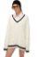 Picture of Caroline Oversized Chunky Sweater-Ivory