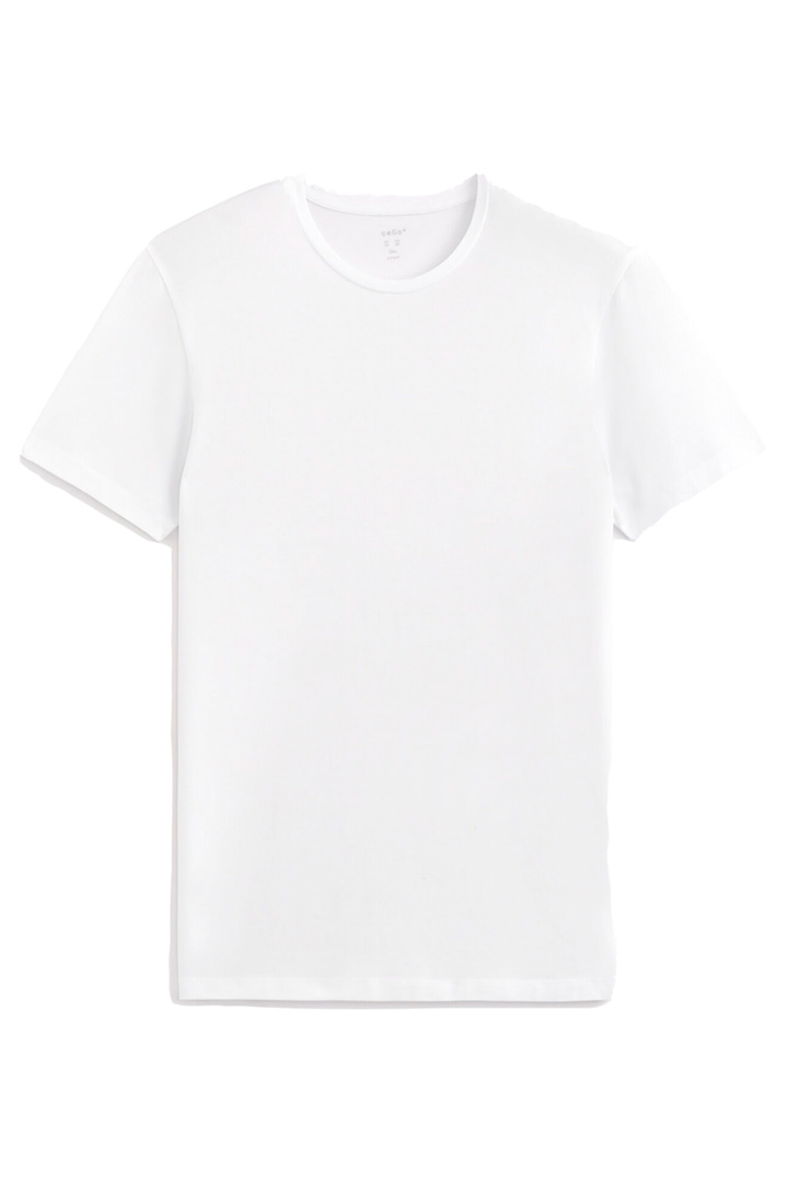 Picture of Neunir Round Neck Shirt - Optical White