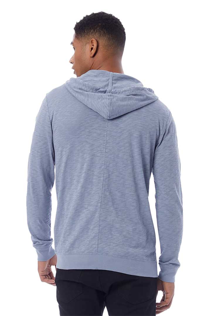 Picture of Cole Full Zip Hoodie - Laguna Blue