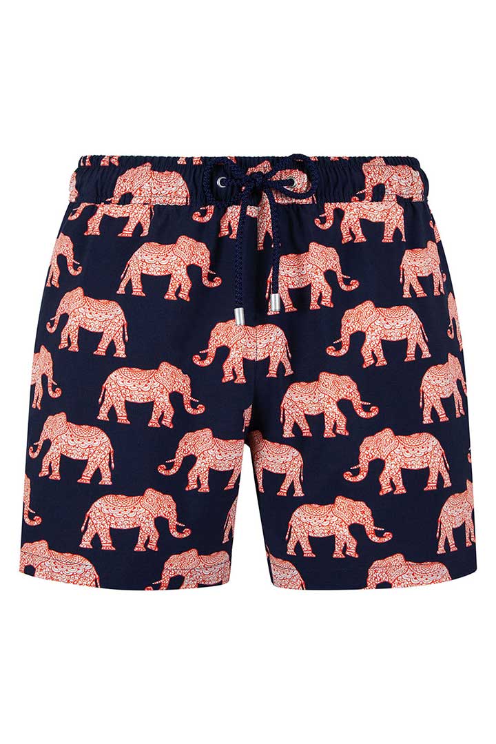 Picture of Arthus Strech Swim Short-Navy Kandula